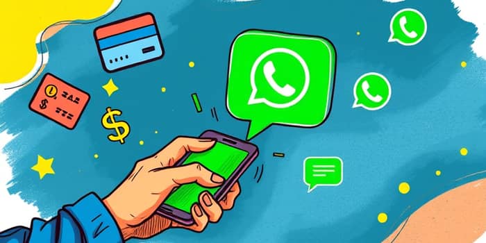 Empresas que oferecem serviços financeiros via WhatsApp