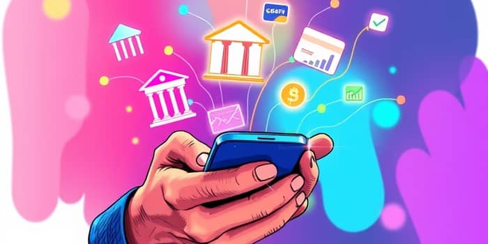 Plataformas digitais que unem banco, crédito e investimento