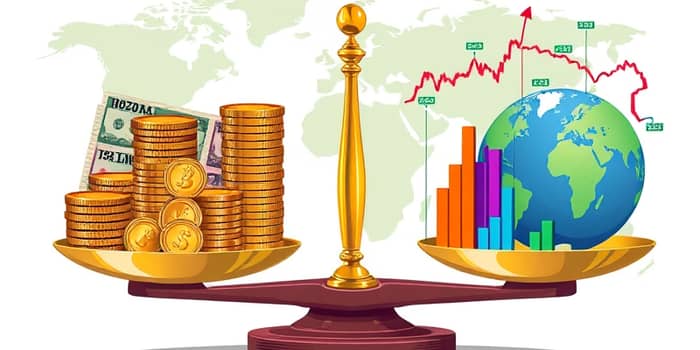 Como equilibrar renda fixa nacional com renda variável global