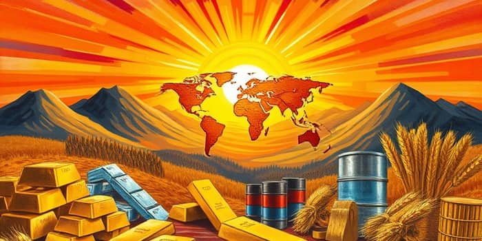 Investimentos em ouro e commodities internacionais